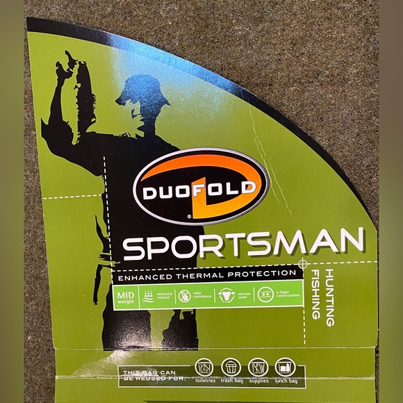 NEW Duofold Sportsman Mid-Weight Thermal Pants, Men’s Medium 32-34” Waist - Picture 4 of 6